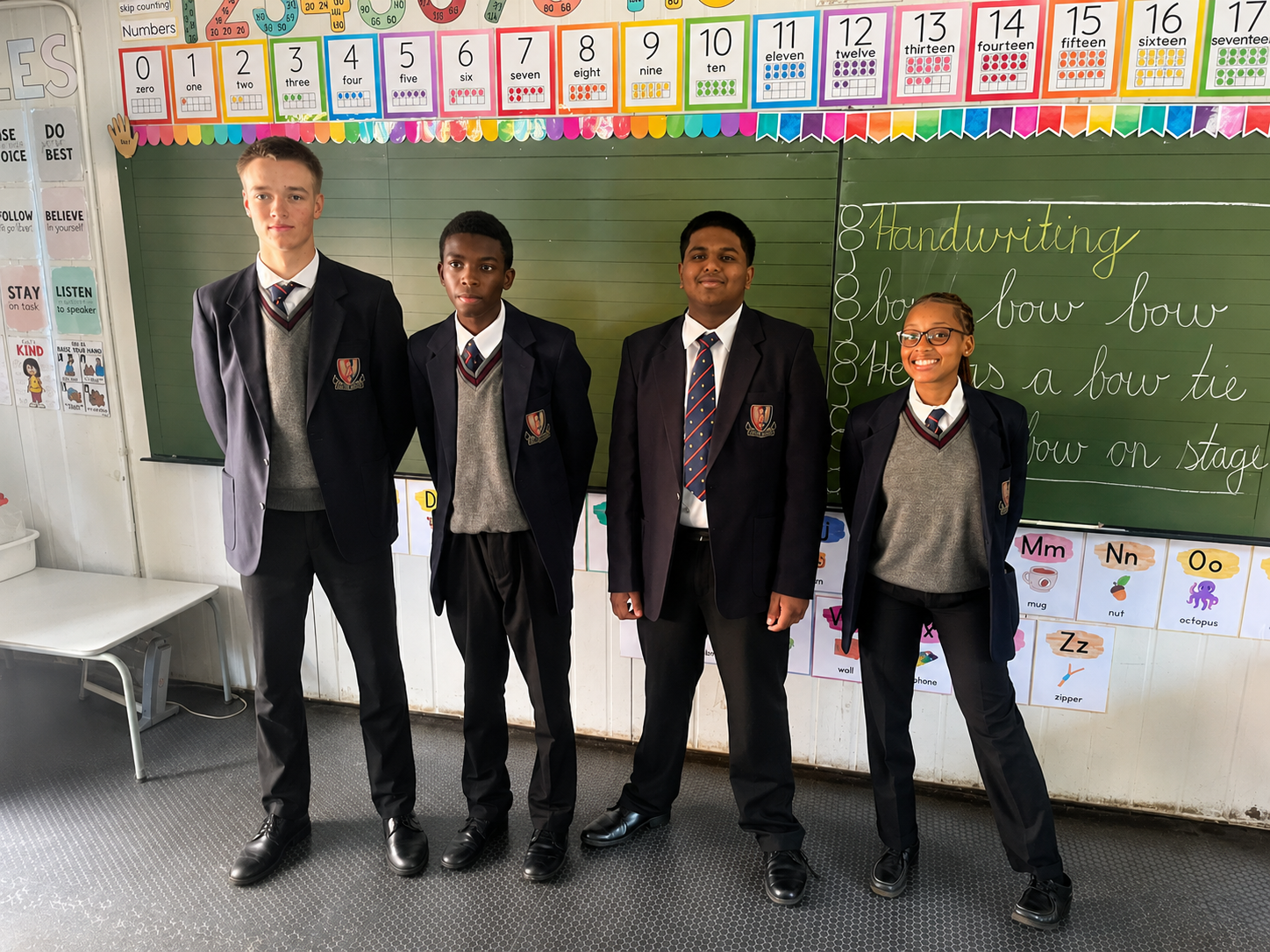 Next Chapter Jozi student leadership team